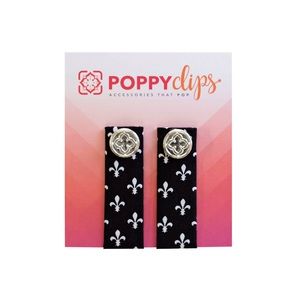PoppyClips - Black and White